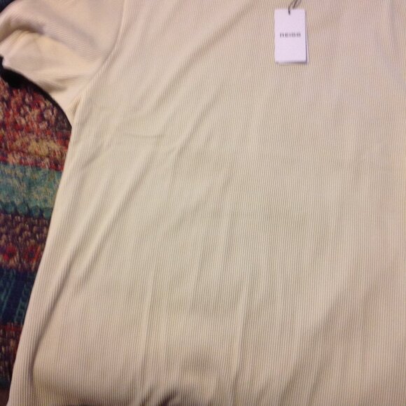 Reiss Men's Canyon Short Sleeve Color Block Shirt - Extra Large - NWT - Picture 4 of 9